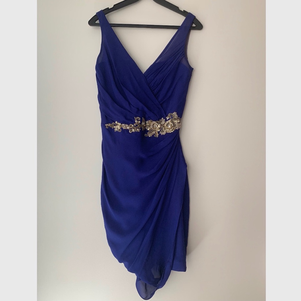 Marchesa Notte Cocktail Evening Dress